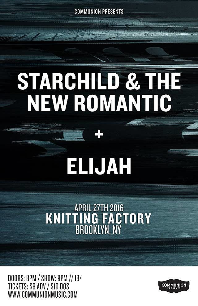 Starchild & the New Romantic released new EP on Ghostly (listen), playing Knitting Factory this week