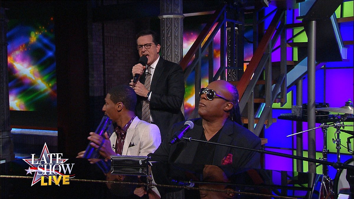 Stevie Wonder, Black Thought, Daveed Diggs & Vic Mensa all made election-related late-night appearances