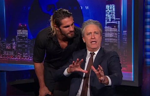 Jon Stewart hosting SummerSlam, Another Period renewed, @Midnight on earlier, Trevor Noah in new Daily Show promo