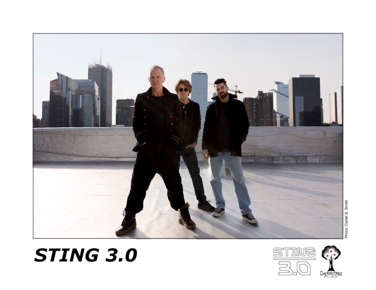 Sting announces ‘3.0 Tour’ with his new power trio