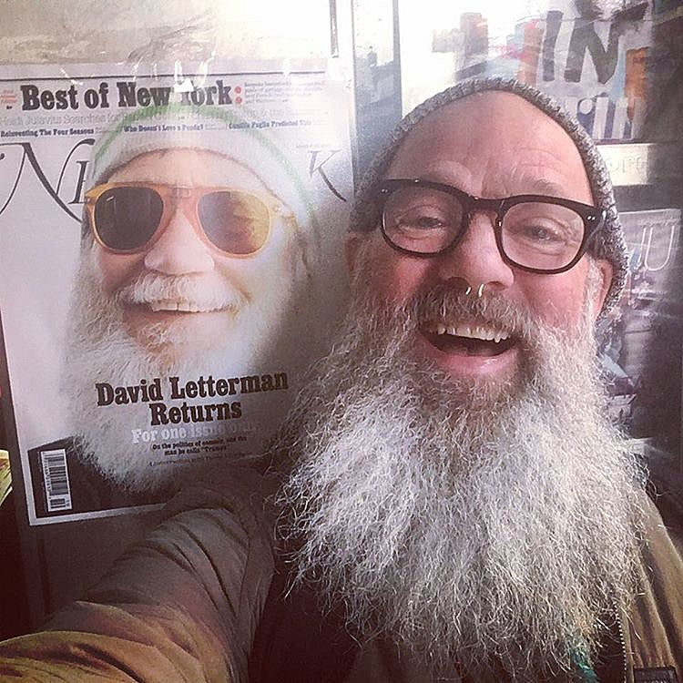 Separated at Beard: Michael Stipe & David Letterman
