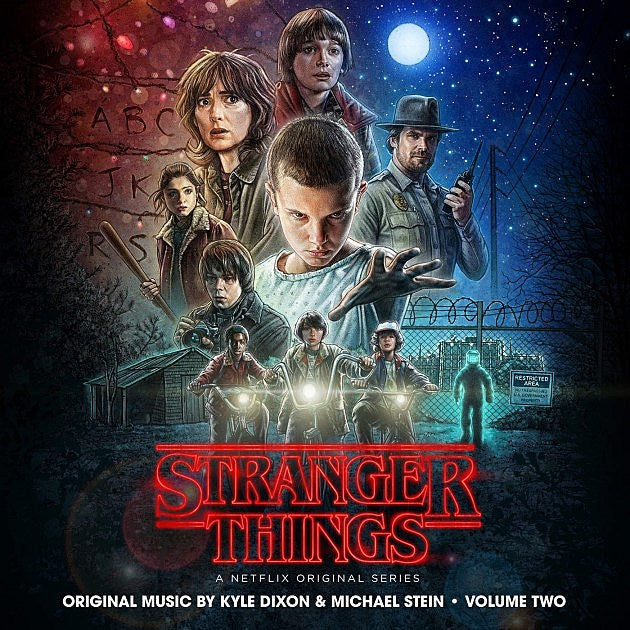 stream Vol 2 of the Netflix ‘Stranger Things’ soundtrack (which will be released on vinyl)