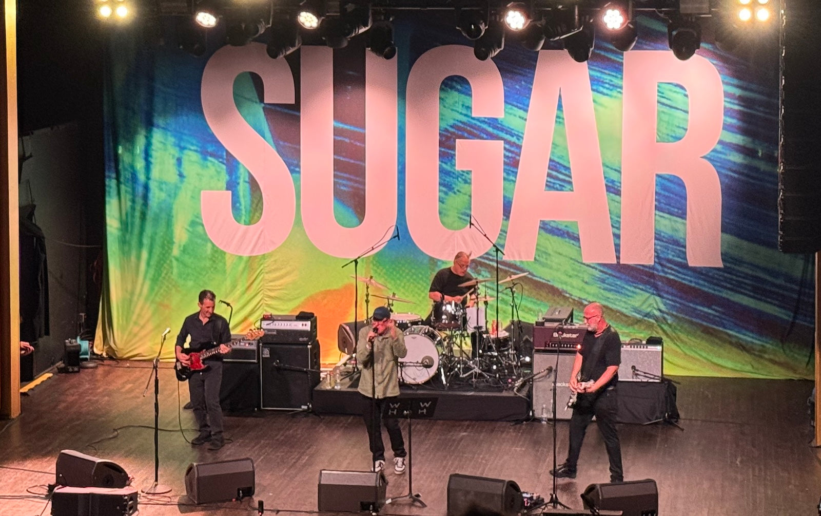 Sugar brought out Craig Finn, Patterson Hood & Jason Narducy for Webster Hall Night 3 (video)