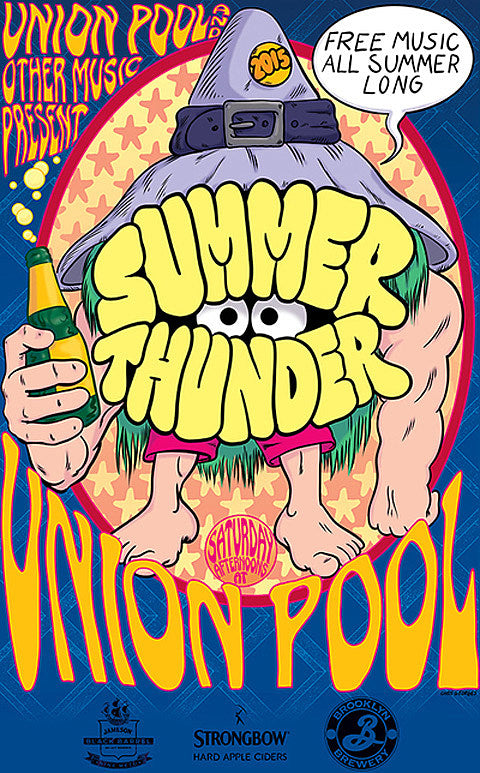 Steve Gunn, Kid Congo, Pampers, Bottoms, K-Holes & more added to Union Pool’s free 2015 Summer Thunder series