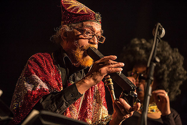 Sun Ra Arkestra playing Blank Forms benefit with Yo La Tengo, opening for Solange