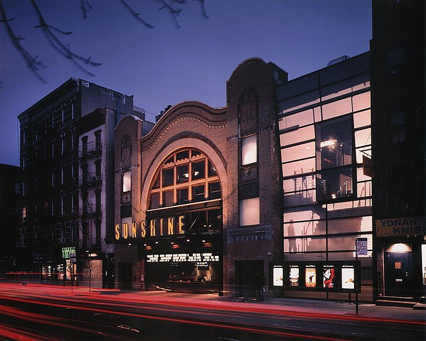 NYC’s Sunshine Cinema closing in 2018