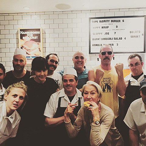 punk drummer Brooks Headley opened mega-hot, Helen Mirren-approved all-veggie Superiority Burger in the E. Village