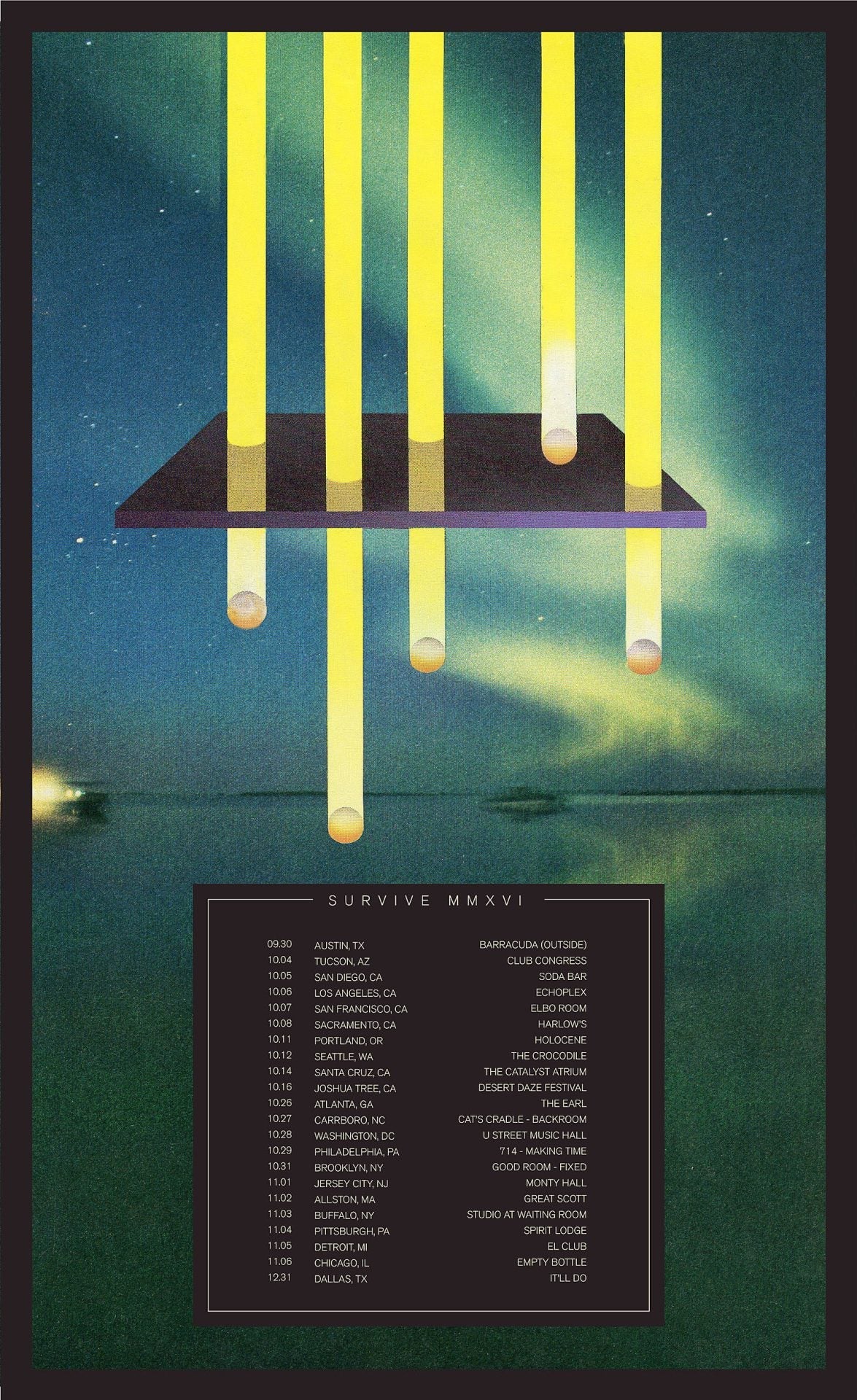 ‘Stranger Things’ composers S U R V I V E share “Wardenclyffe” from new LP, touring, playing Brooklyn on Halloween