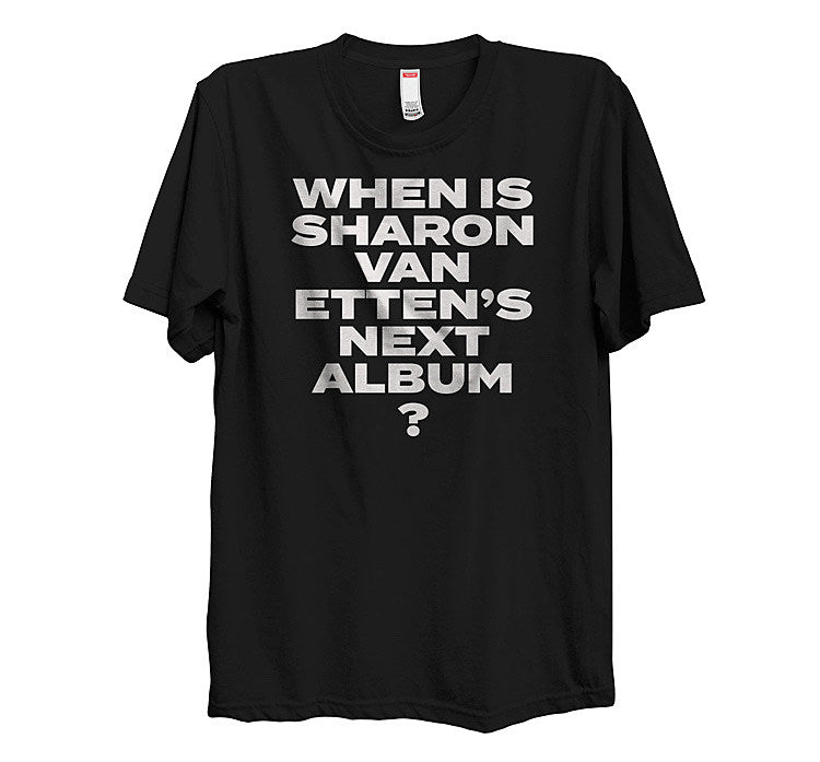 Sharon Van Etten announces new LP release date via t-shirt