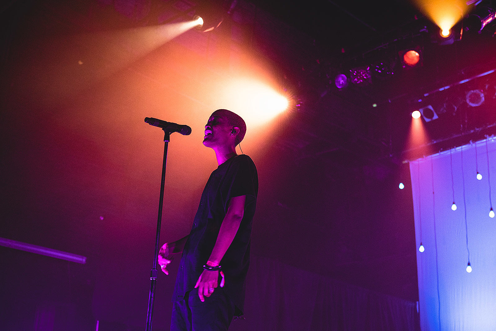Syd played 3 Days in Philly with Ravyn Lenae after Irving Plaza (RBSS pics)
