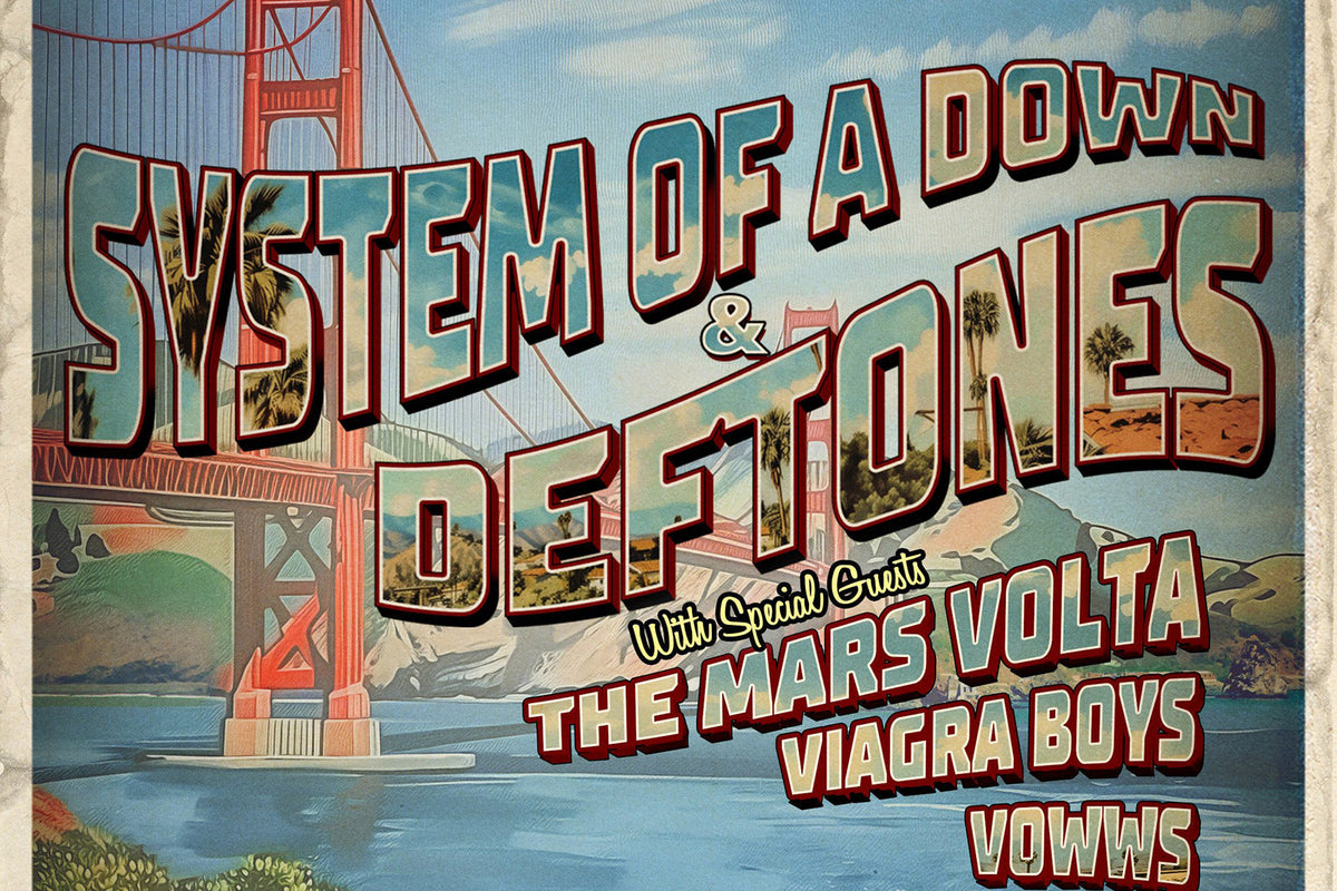 System of a Down & Deftones announce show with The Mars Volta, Viagra Boys & VOWWS