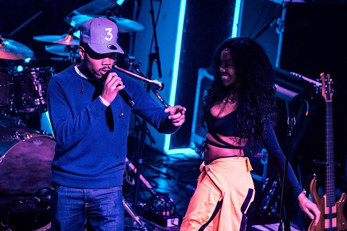 SZA brought out Chance the Rapper at Irving Plaza (watch)