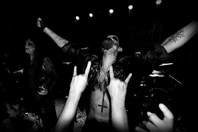 Taake, YAITW & Vattnet Viskar played two Saint Vitus shows (pics of the late show with Trenchgrinder)