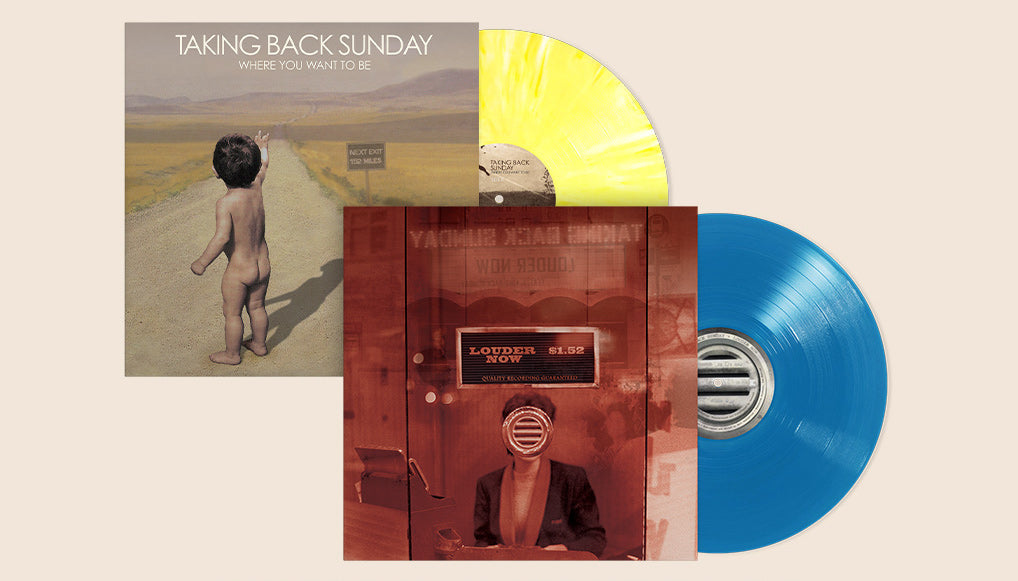 Taking Back Sunday reissue ‘Where You Want To Be’ & ‘Louder Now’ (exclusive vinyl here!)