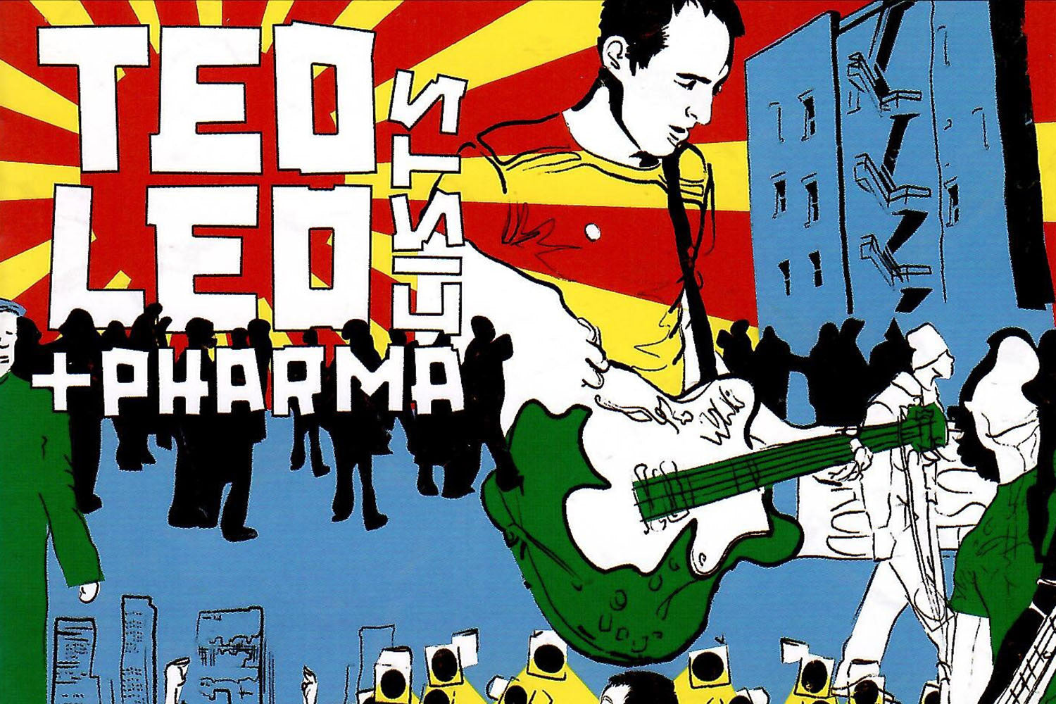 Ted Leo and the Pharmacists playing ‘Shake The Sheets’ in full on tour (BrooklynVegan Presale for NYC)