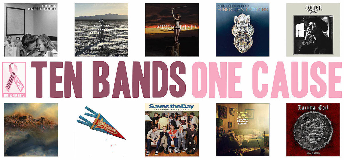 Sunn O))), Amanda Palmer, Spiritualized, Saves The Day & more releasing pink vinyl for cancer charity