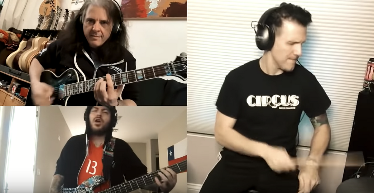 watch Testament, Anthrax & Suicidal Tendencies members cover Rush in isolation