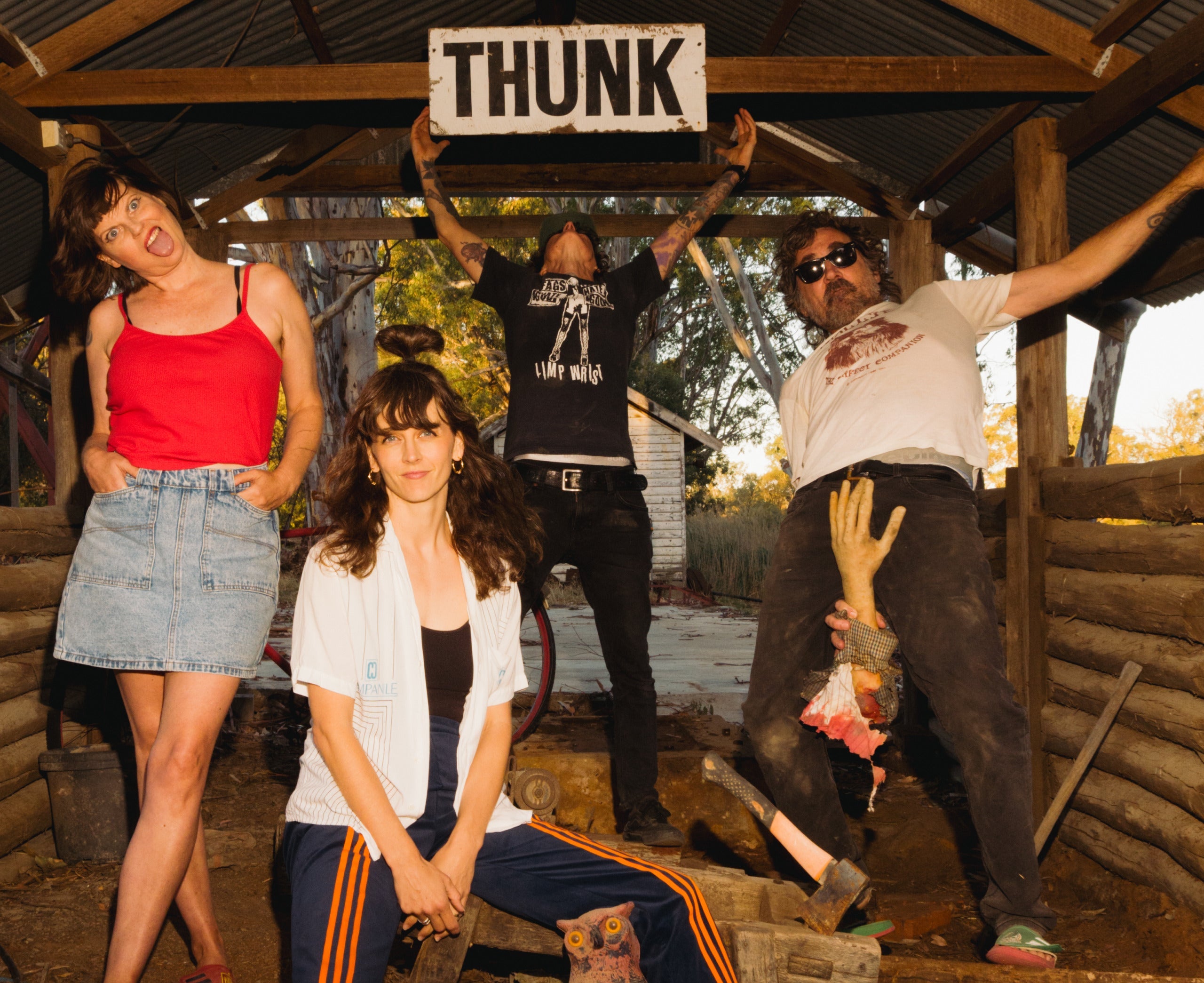 Tropical Fuck Storm add more fall tour dates including NYC residency at TV Eye