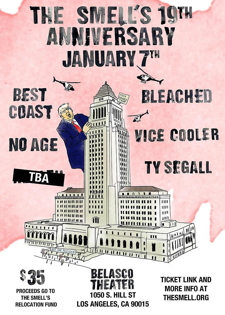 Ty Segall, Best Coast, No Age, Bleached & more playing benefit shows for LA DIY space The Smell