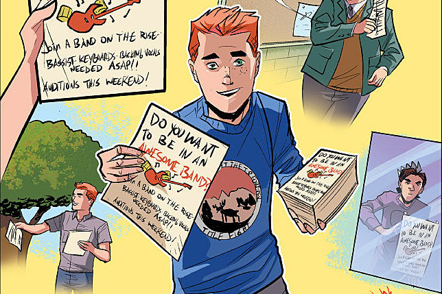 Archie comics full of punk & indie rock (Speedy Ortiz, Hop Along, Title Fight, CHVRCHES, MUCH more)