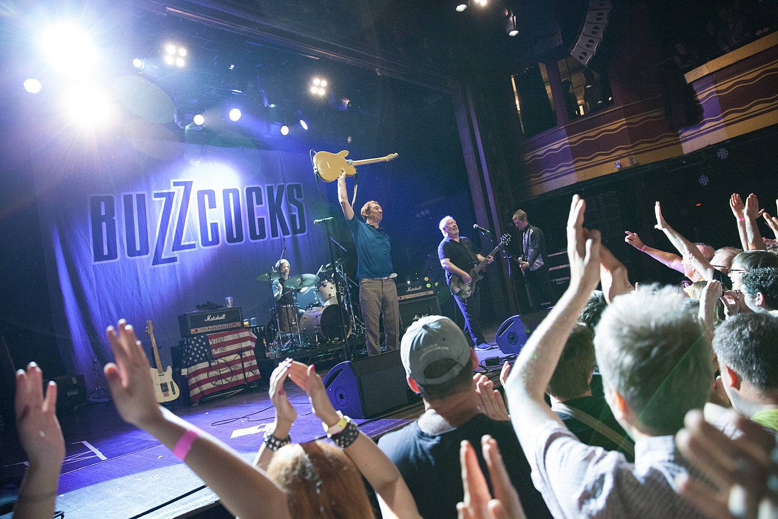 Buzzcocks played Webster Hall w/ So So Glos and Stuyedeyed before Punk Rock Bowling (pics, setlist, video)