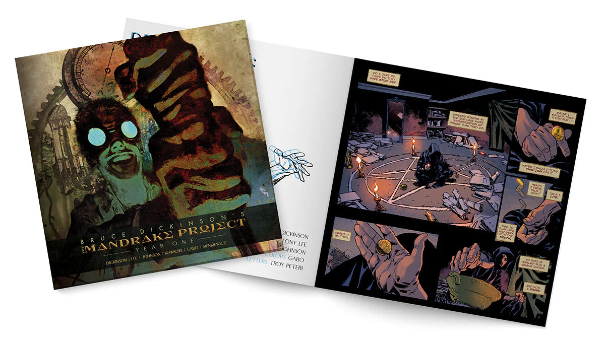 Bruce Dickinson of Iron Maiden announces 184-page graphic novel — we’ve got an exclusive cover