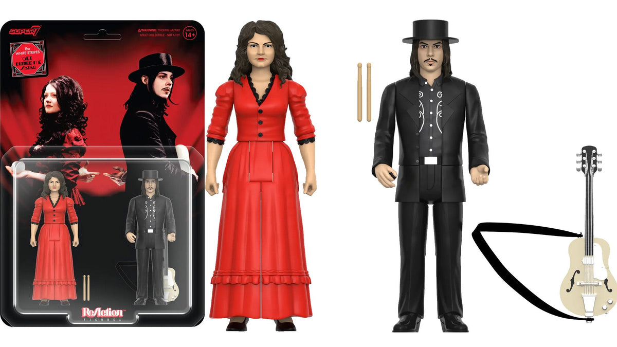 The White Stripes ‘Get Behind Me Satan’ action figures announced