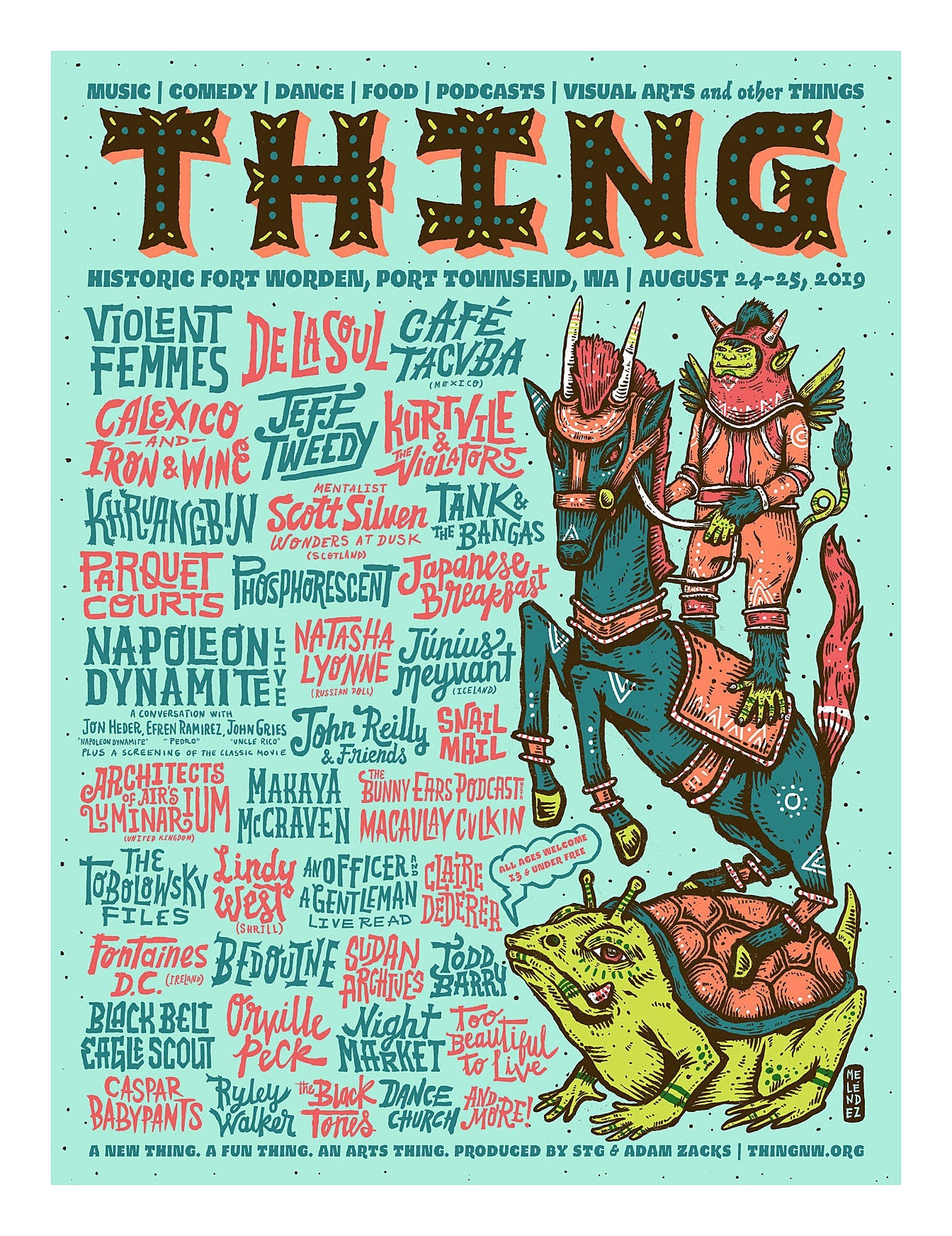 Sasquatch founder starts new fest, THING (inaugural lineup announced)