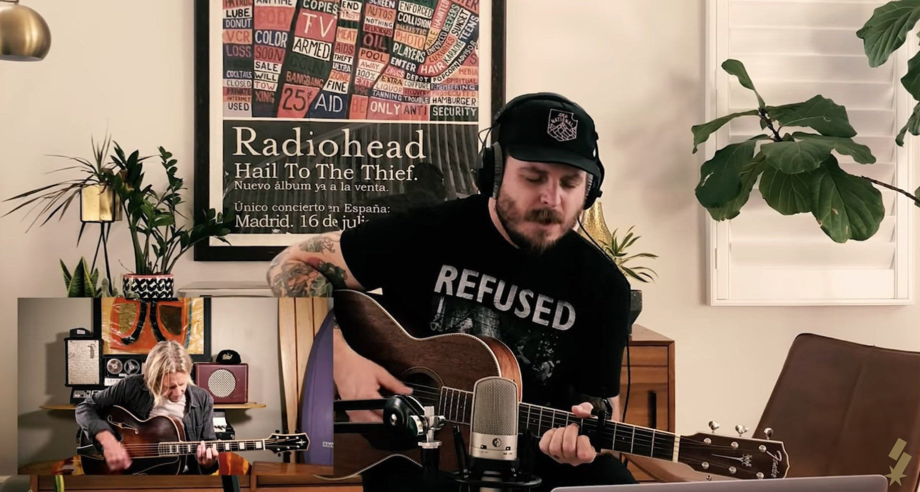 Thrice’s Dustin Kensrue covered Peter Gabriel; playing Riot Fest At Home this week
