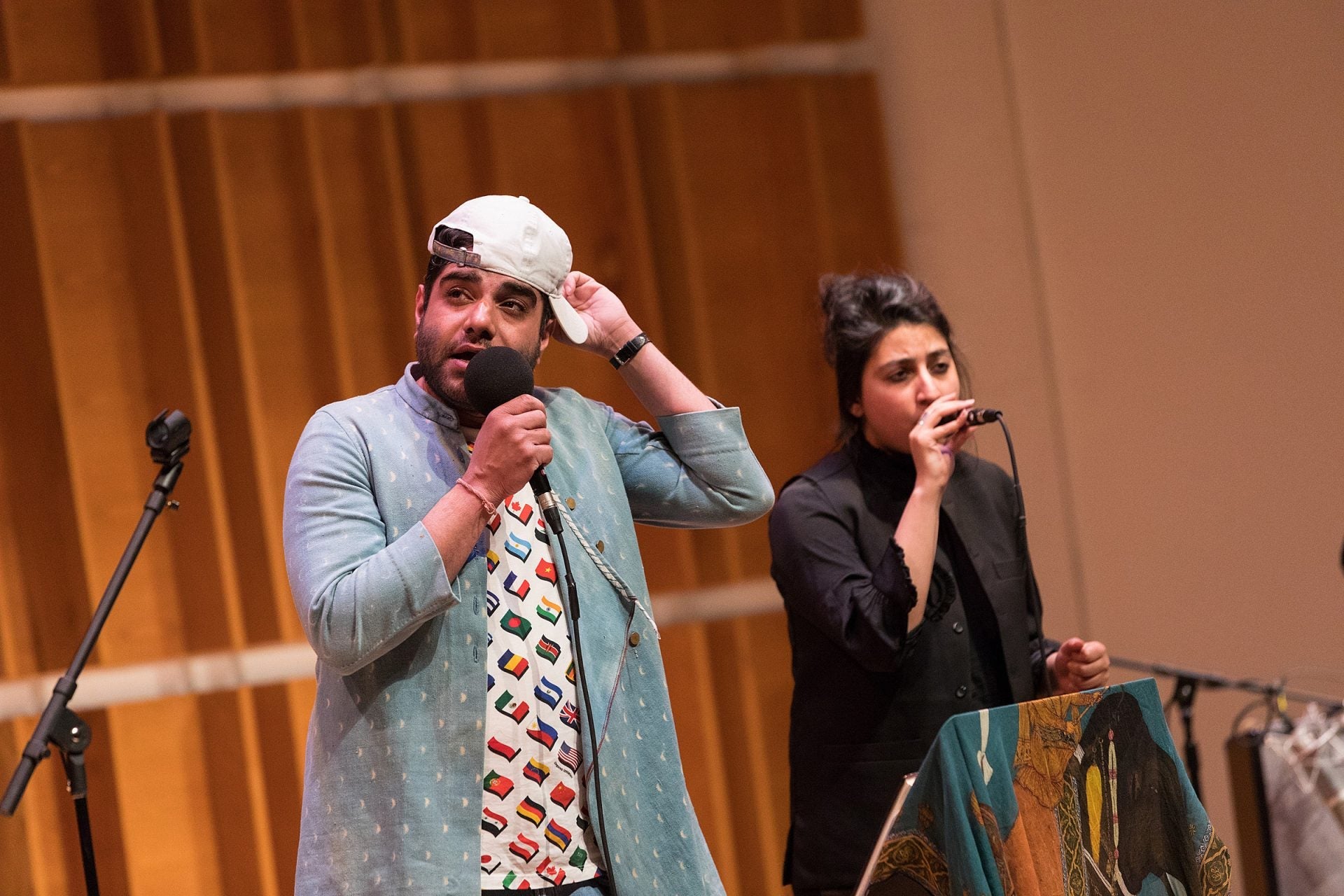 Thums Up (Heems, Vijay Iyer, Rafiq Bhatia & Kassa Overall) and Arooj Aftab @ Ecstatic Music Fest (pics)