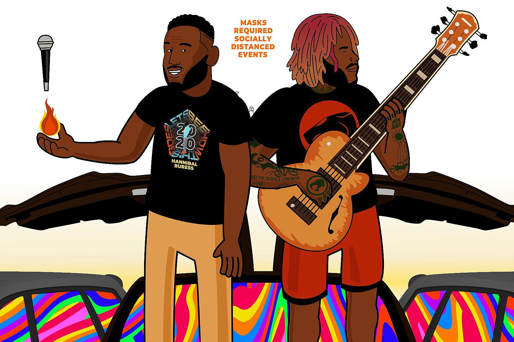 Thundercat & Hannibal Buress are playing a drive-in show together