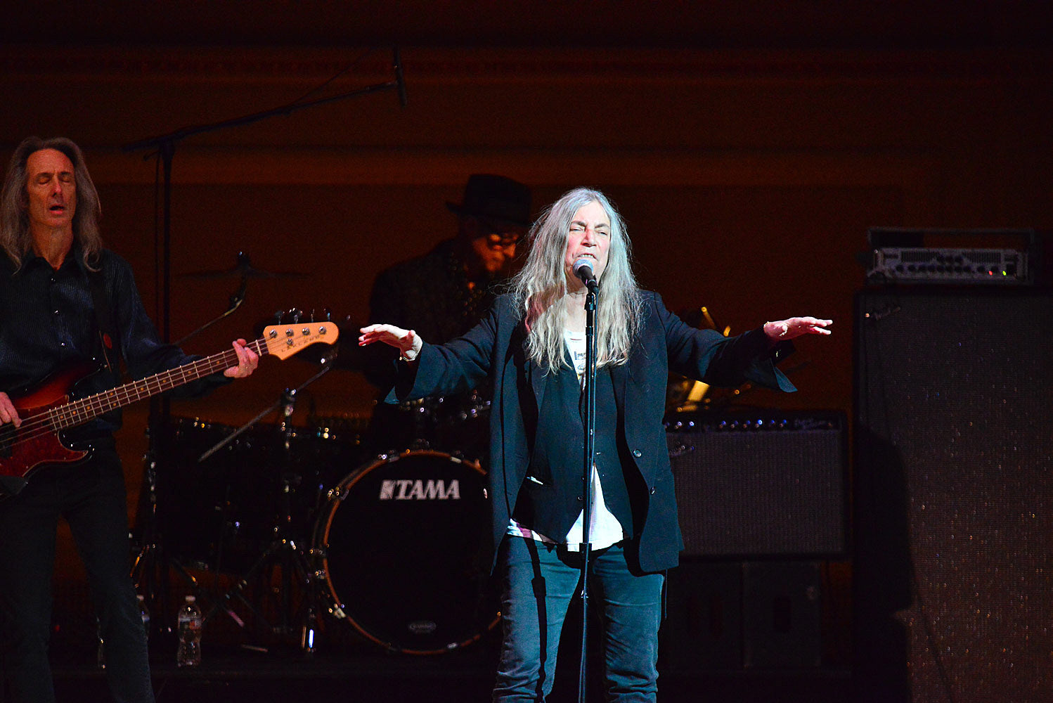 Patti Smith playing shows, including Jesse Paris Smith’s 30th birthday show