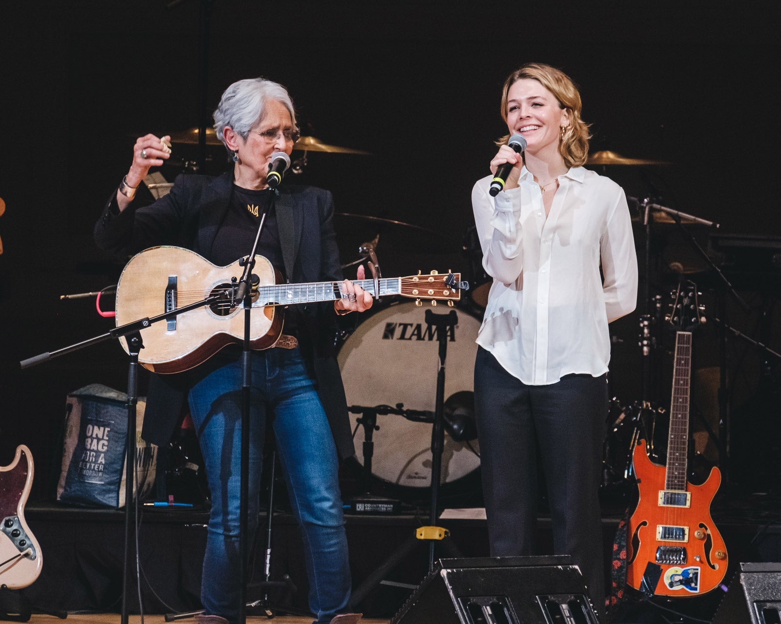Tibet House 2024 in pics: Laurie Anderson, Philip Glass, Maggie Rogers, Jlin, Joan Baez, Maya Hawke, more