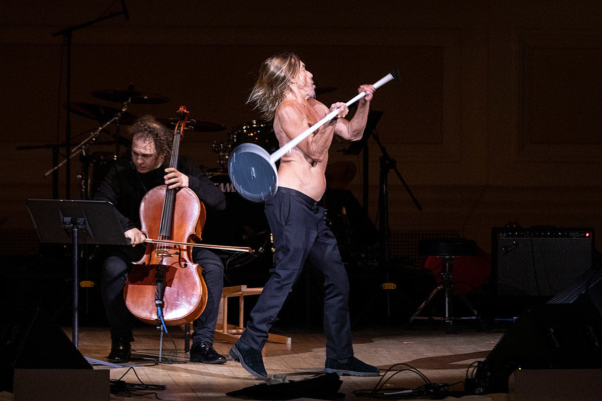 it’s Iggy Pop’s birthday! he released a Sly Stone cover ft. Bootsy Collins