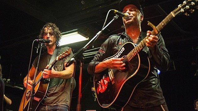 watch Audioslave members play “Like A Stone,” Eddie Vedder cover Fugazi in tribute to Chris Cornell