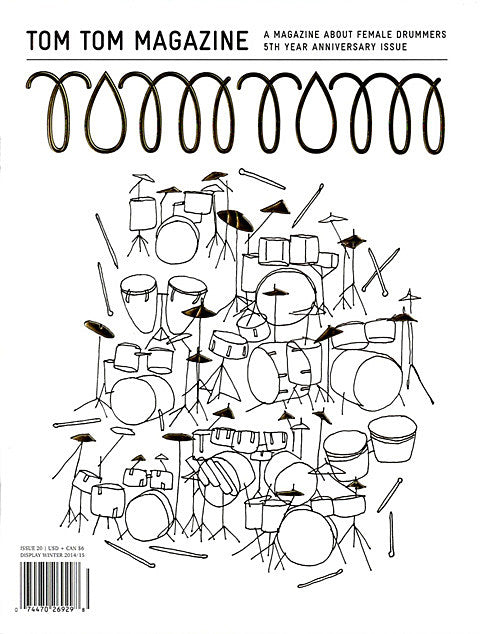 ‘Tom Tom Magazine’ celebrating fifth anniversary, opened a drumming academy, throwing events