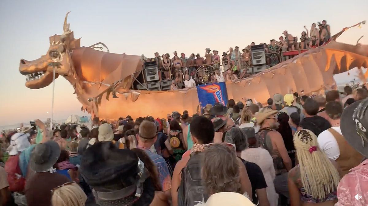 watch over 1000 Tool fans dance to the new Tool album at Burning Man