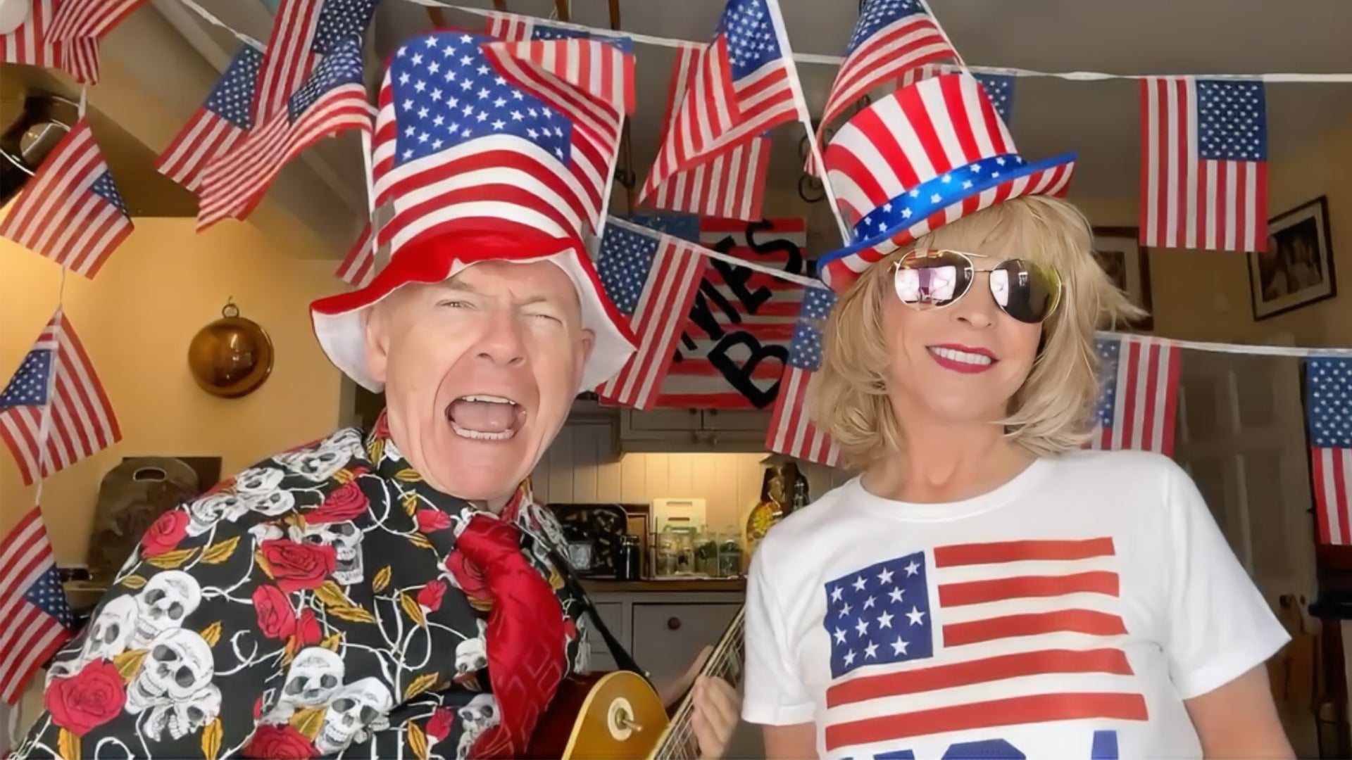 Watch Toyah & Robert Fripp cover James Brown’s “Living in America” for Thanksgiving