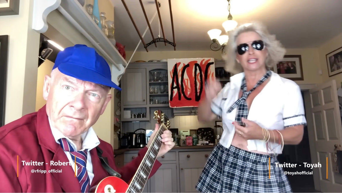 Watch Toyah & Robert Fripp revisit AC/DC’s “Back in Black”