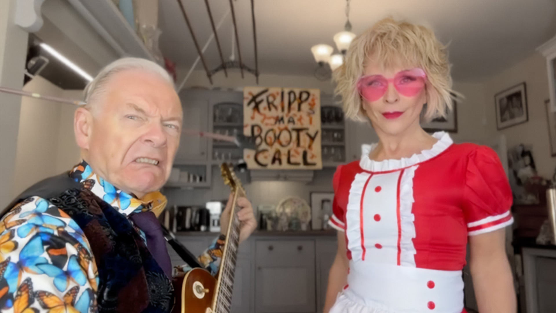 Watch Toyah & Robert Fripp cover Bon Jovi’s “You Give Love a Bad Name”