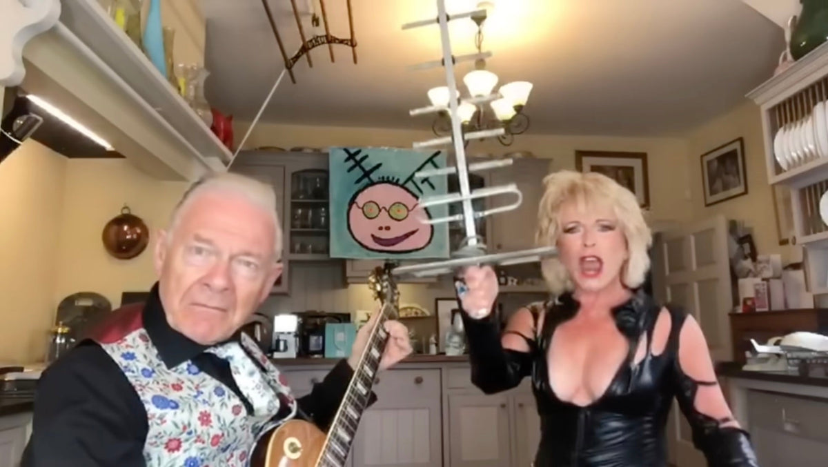 Watch Toyah & Robert Fripp revisit Golden Earring’s “Radar Love”