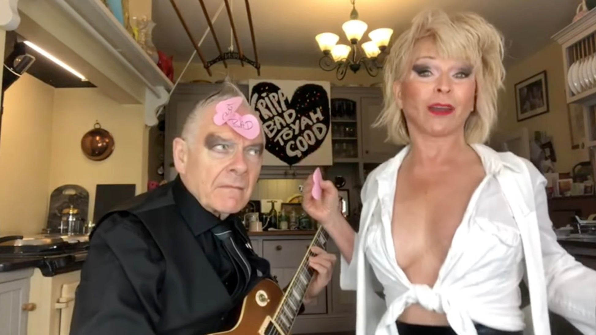 Watch Toyah & Robert Fripp revisit Joan Jett’s “Bad Reputation”