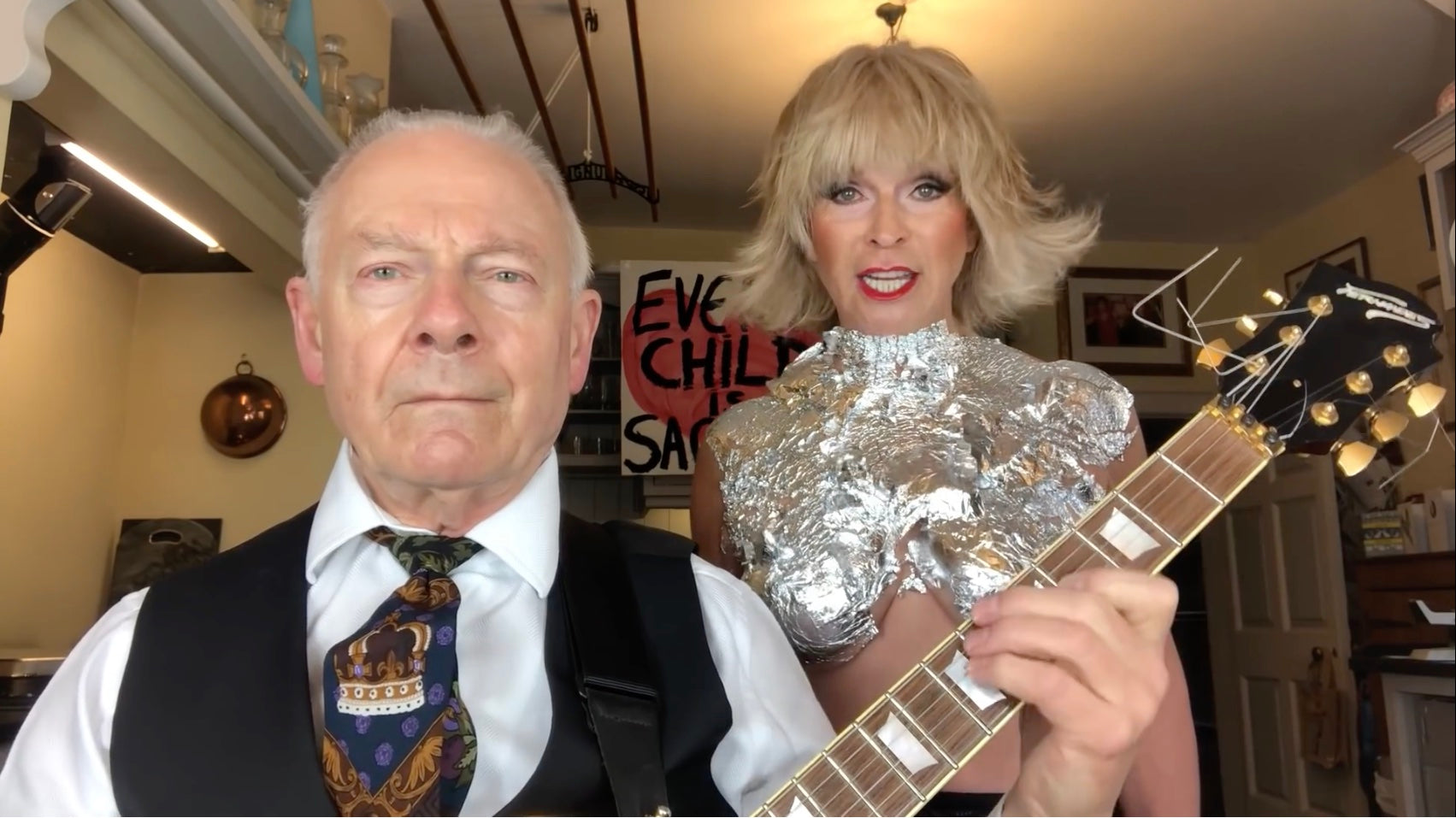 Watch Toyah & Robert Fripp revisit The Cranberries’ “Zombie” for Halloween