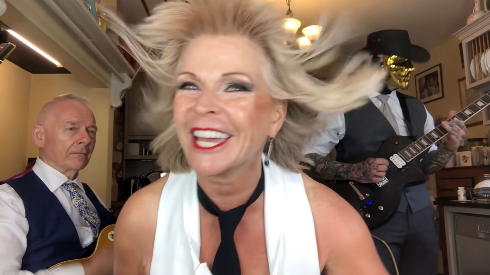 Watch Toyah & Robert Fripp revisit ZZ Top’s “Sharp Dressed Man”