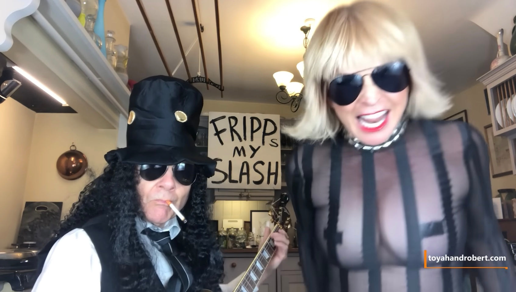 Watch Toyah & Robert Fripp revisit Michael Jackson & Slash’s “Give in to Me”
