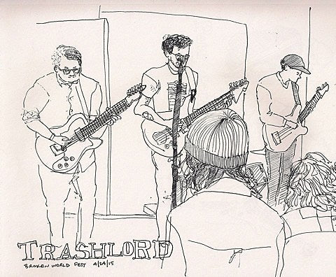 Trashlord (ex-I Kill Giants) releasing a split with Strange Mangers (listen to it)