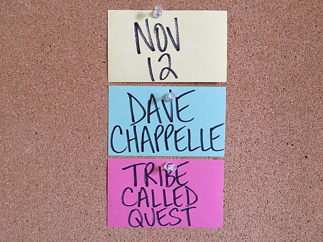 A Tribe Called Quest playing SNL, hosted by Dave Chappelle