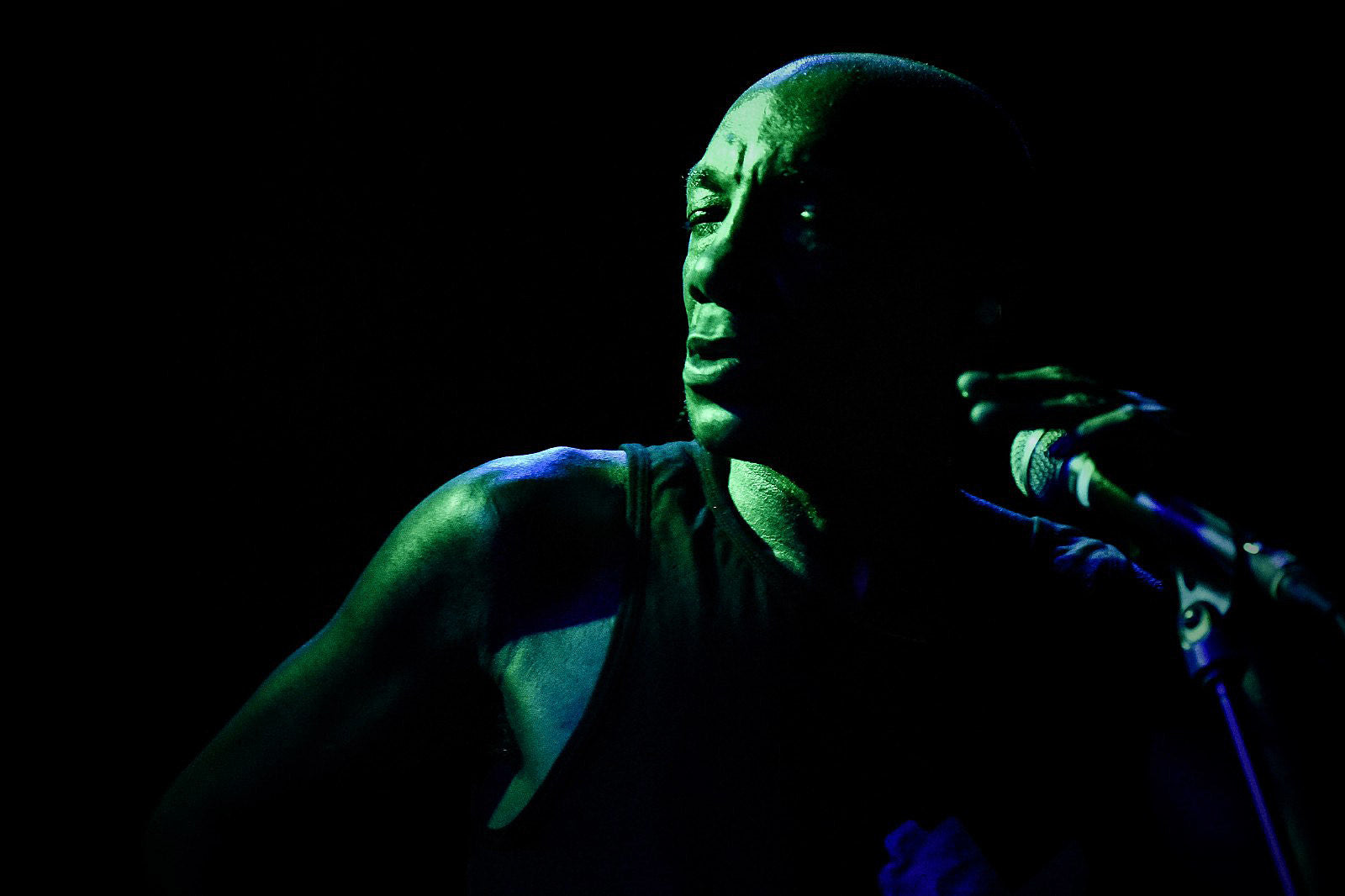 Tricky played Brooklyn with Breanna Barbara by his side (pics, setlist)