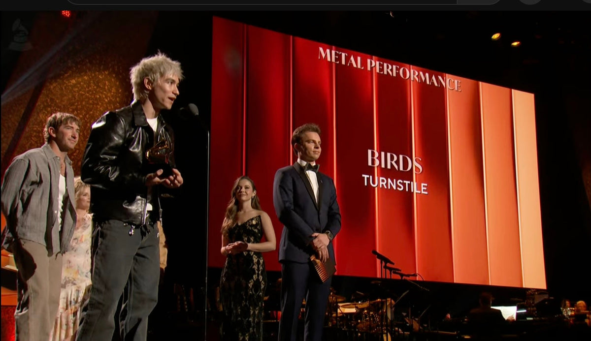 Turnstile win first Grammys for Best Rock Album & Best Metal Performance
