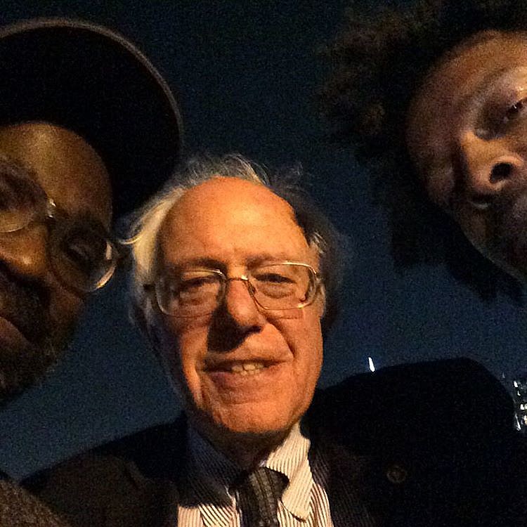 TV on the Radio played Bernie Sanders’ rally in Long Island City (video)